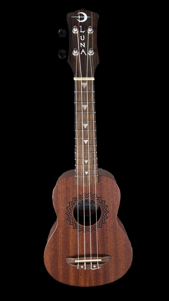 LUNA VM Soprano Vintage Ukulele With Soft Case