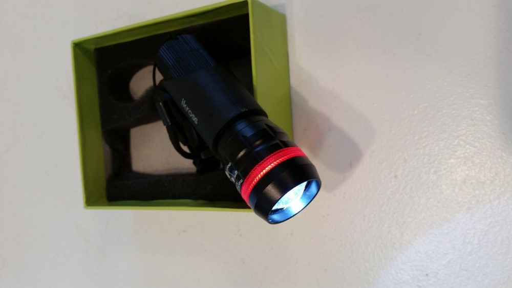 iKross LED Bicycle Front Light Set