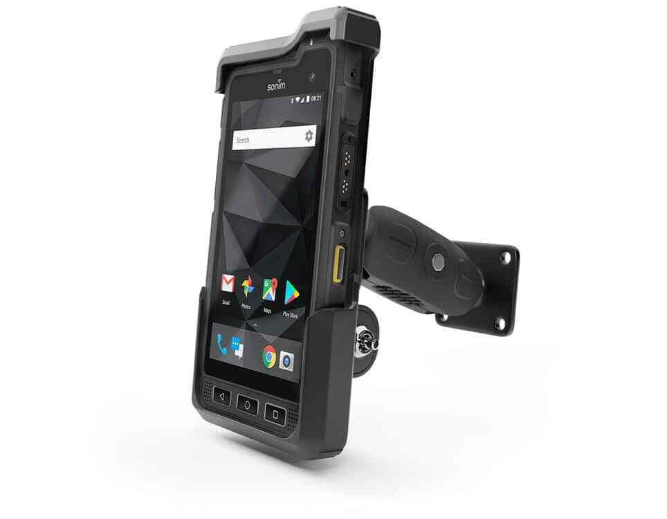 GPS Lockbox Mobile Mounting Kit with Atmos Temperature Control System, Sonim XP8