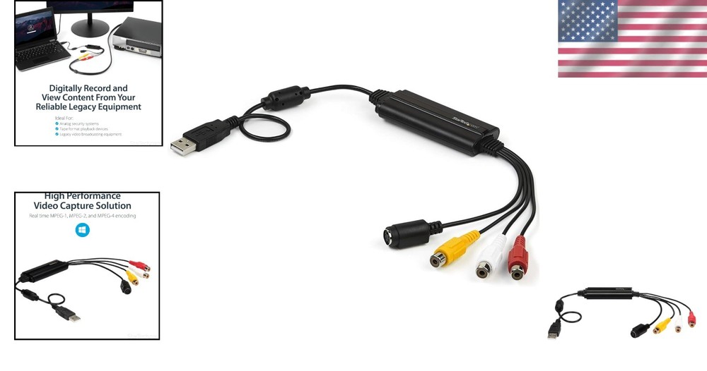 S-Video/Composite to USB 2.0 Video Capture Device - Windows