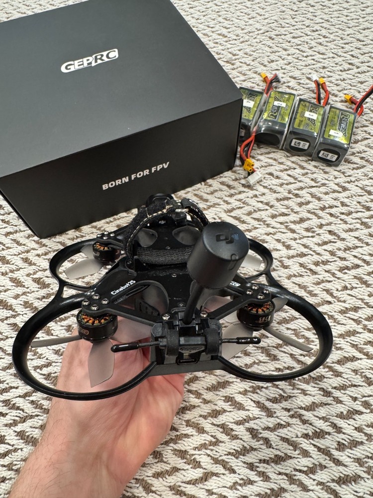 GEPRC Cinebot 25 O3 FPV Drone; Crossfire