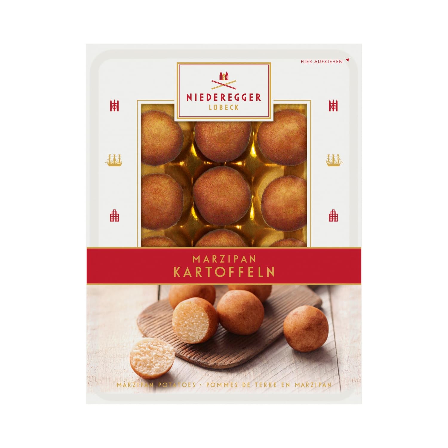 Niederegger Marzipan Potatoes - 100g (3.5oz) | 12 3.5 Ounce (Pack of 1)