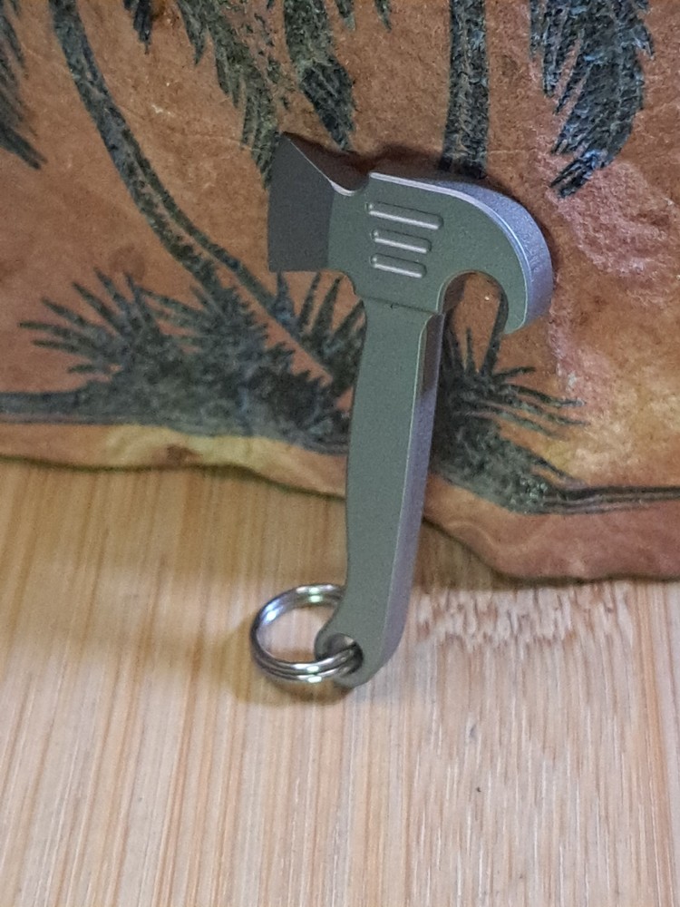 EDC Titanium Alloy Keychain Bottle Opener Multi-Tool