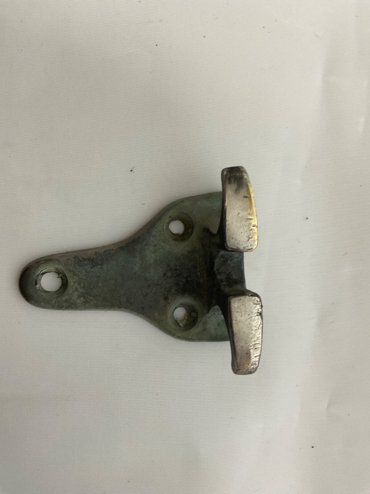 Anchor Foredeck Danforth & Other Chromed Bronze some Patina Vintage