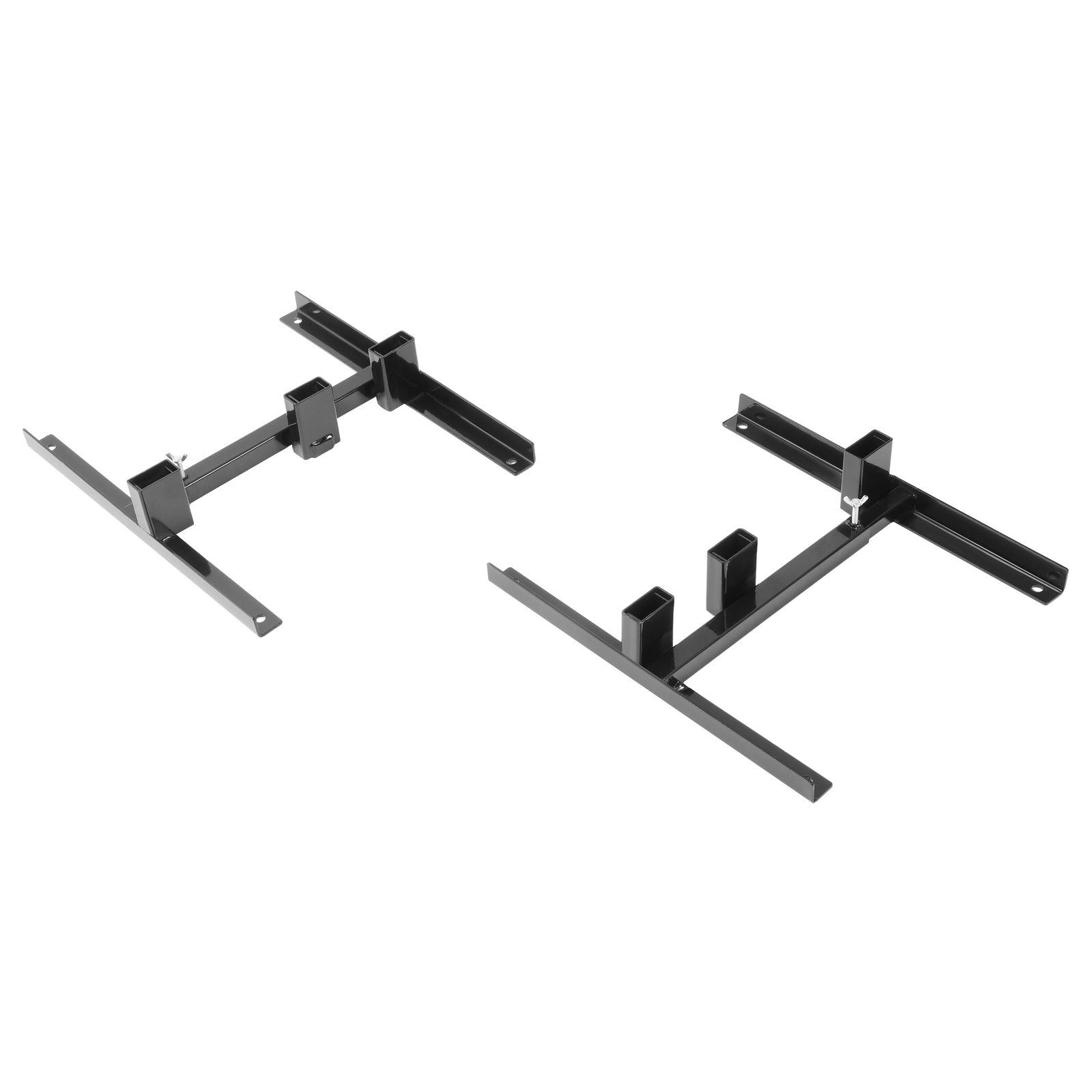 Adjustable H-Shaped Target Stand Base For Paper Silhouette Shooting 2-Pack