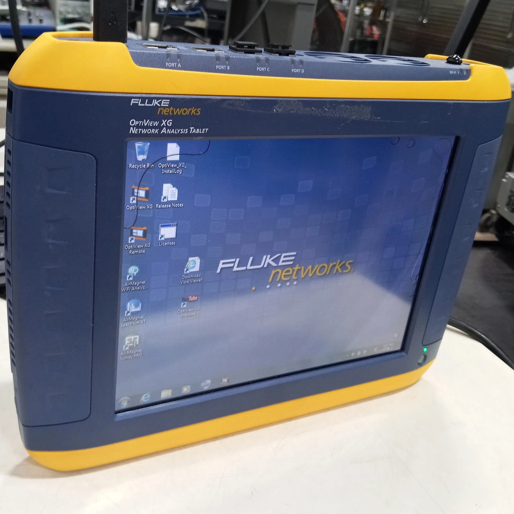 Fluke Networks Optiview XG Network Analyzer Tablet + Warranty