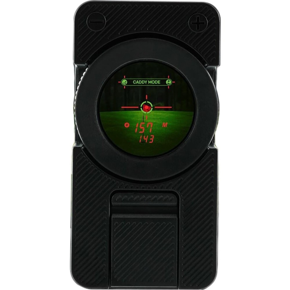 GOLFZON Caddy Talk Cube golf distance measuring device silver new
