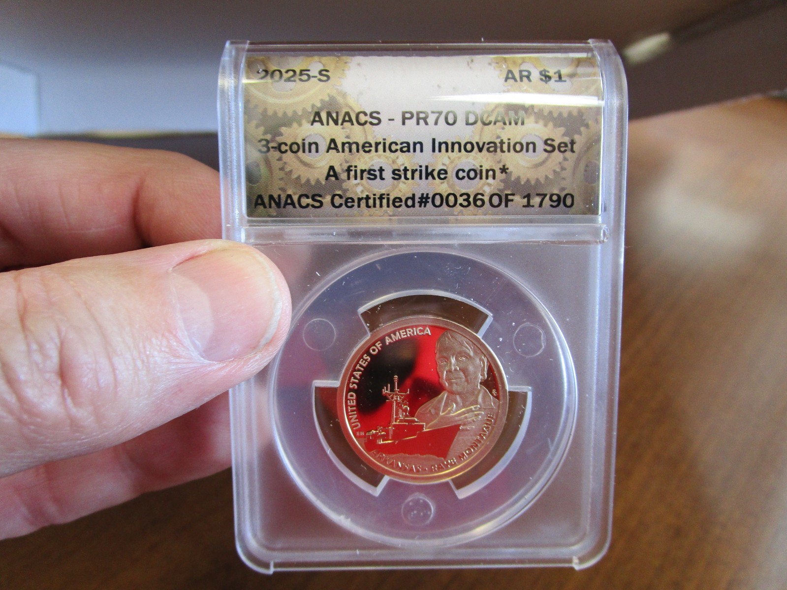 2018-2025 United States Innovation Proof Dollars 26 Different ANACS PR70DCAM