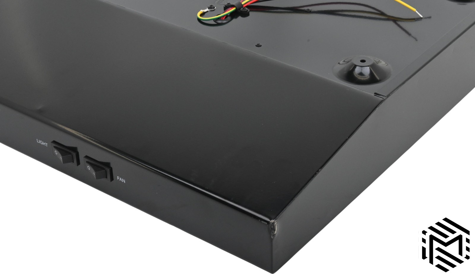 Scratched - Magic Chef MCRH31VB Range Hood – Black - RV Vent Hood - 12V 1A DC