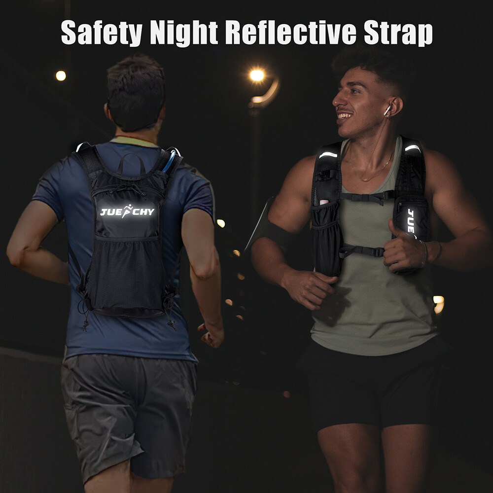 Hydration Vest Backpack,Water Bladder Running Vest Pack- Waterproof Phone Pouch