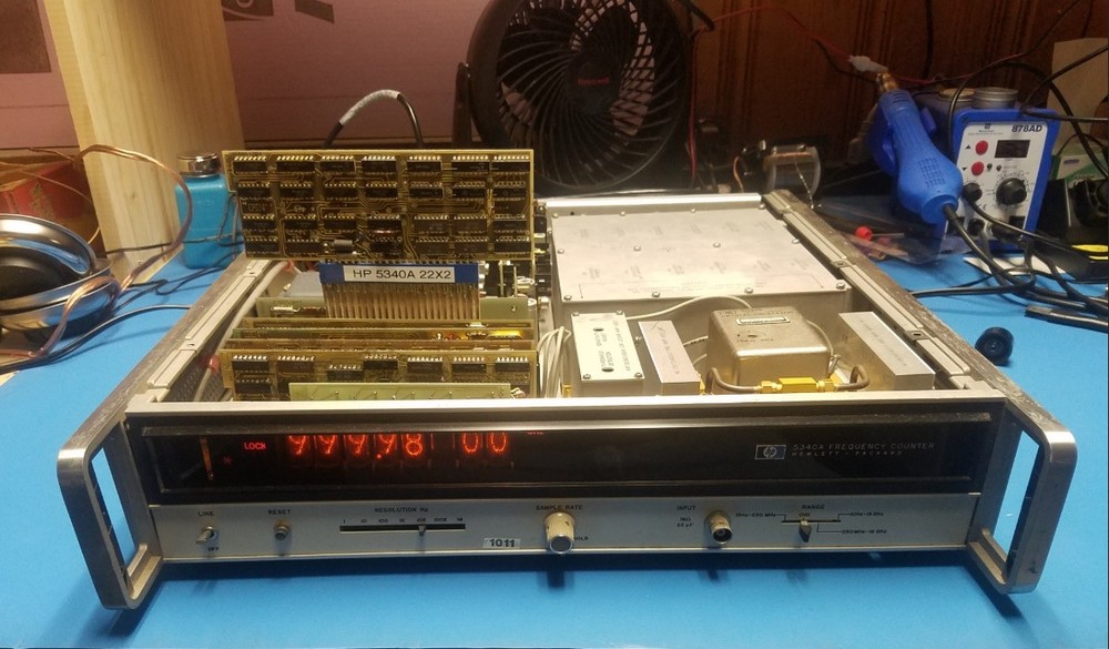 HP 5340A EXTENDER BOARD Frequency Counter 22X2 riser IN KIT FORM