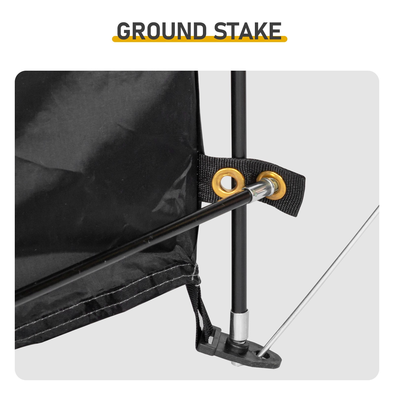 Black Arc Bicycle Storage Shed, 210D PU Silver Coated Oxford Cloth Bike Cover