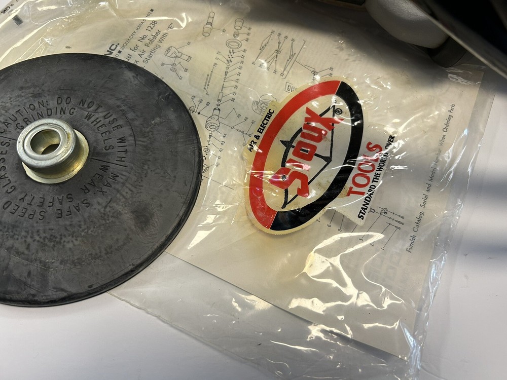 SIOUX Pneumatic polisher Buffer 3000 RPMs