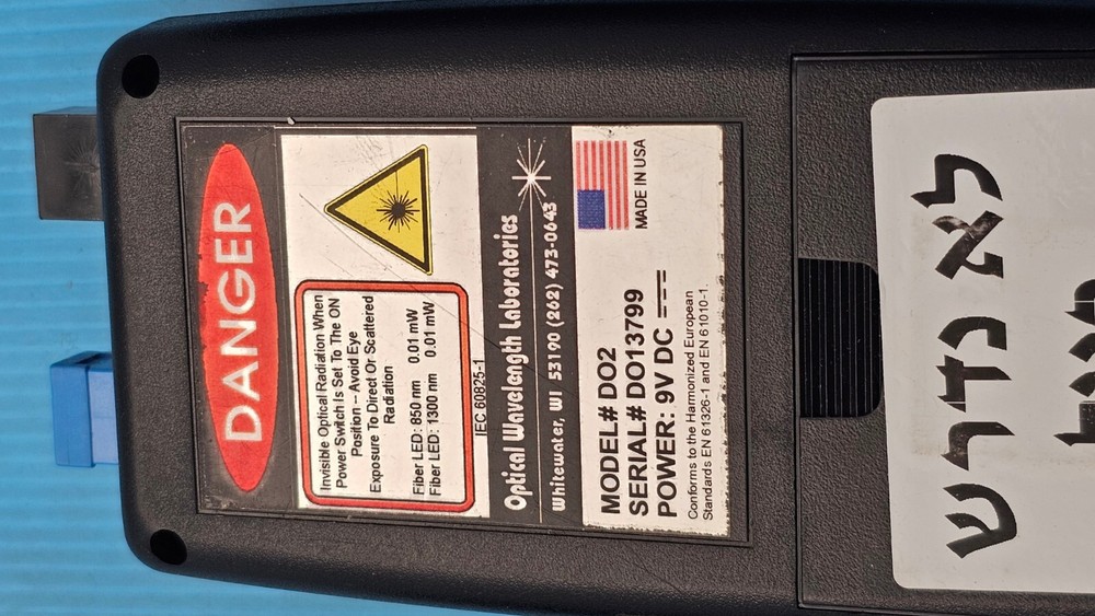 Optical Wavelength WT-1 Optical Power Meter w/ DO2, LO2 Optical Source