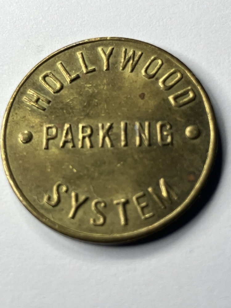 Rare Hollywood Parking System Token #ts1