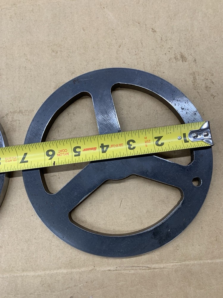 Two Machinery Hand Wheel 7 Inch Diameter Blanks