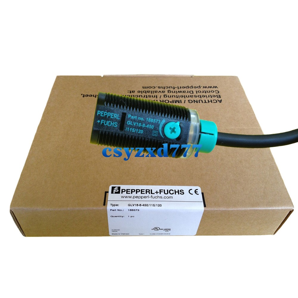 P+F GLV18-8-450/115/120 Diffuse Mode Sensor New✦KD