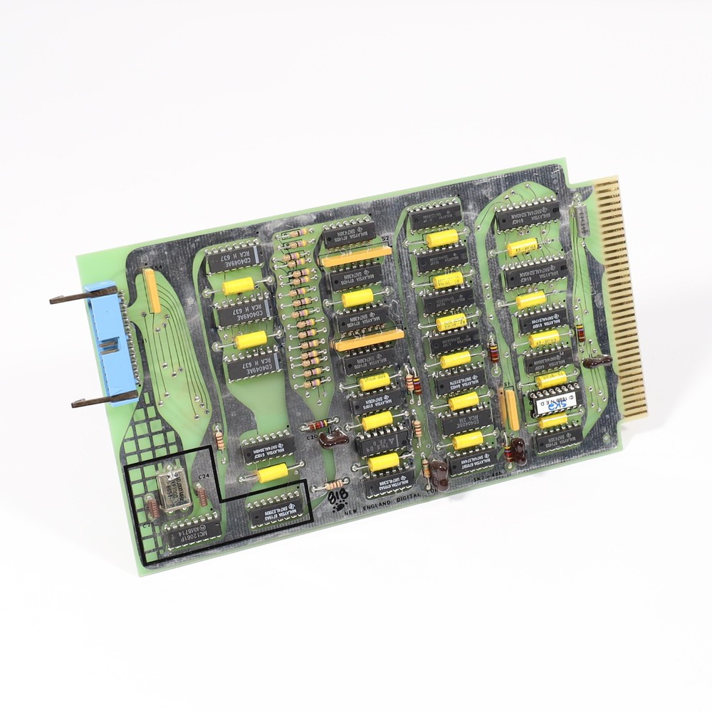 New England Digital Synclavier SK2-486 Computer Bin Card