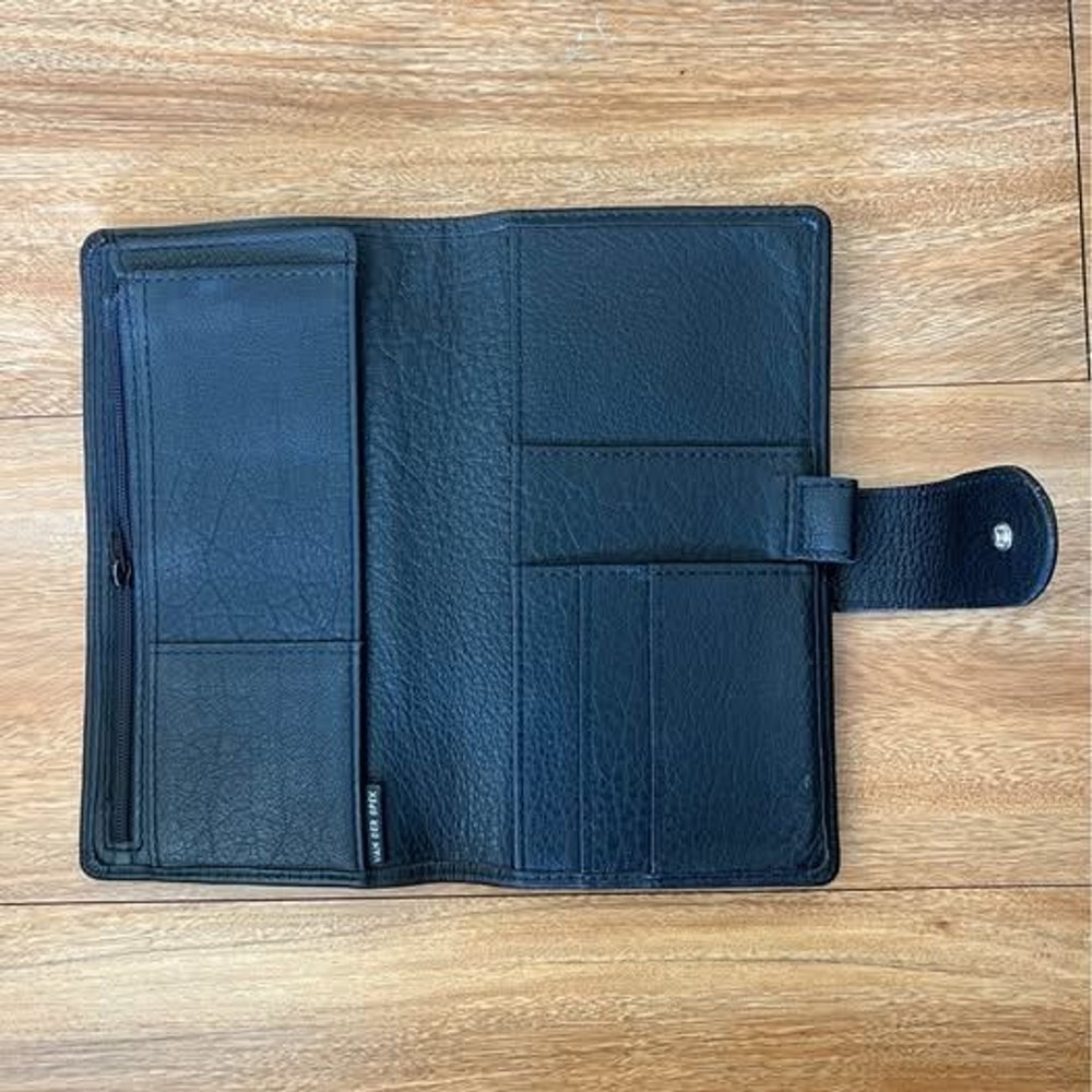 Van Der Spek VDS Touch Me Codex - Nero Black Leather - Hobonichi Weeks