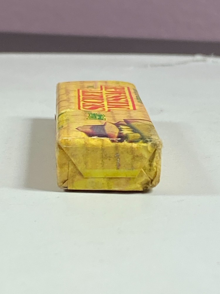 Leaf SECRET MESSAGE Bubble Gum Pack candy container CIA Vintage 1981