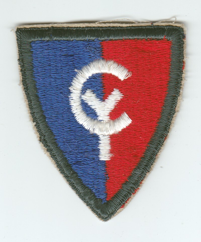 Army Patch: 38th Infantry Division - AG border, cut edge