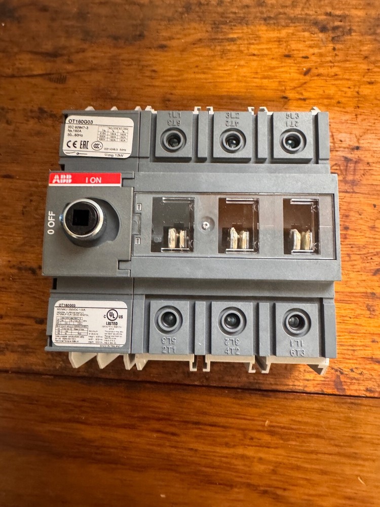 ABB OT160G03 DISCONNECT SWITCH