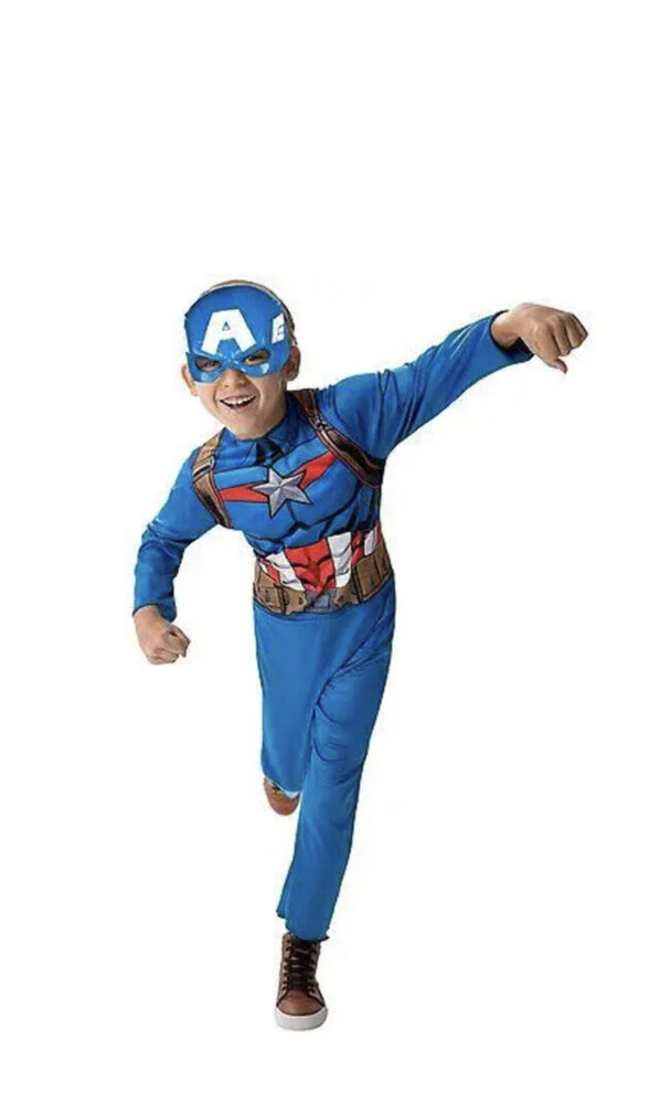 CHILD Marvel CAPTAIN AMERICA VALUE MD 8-10
