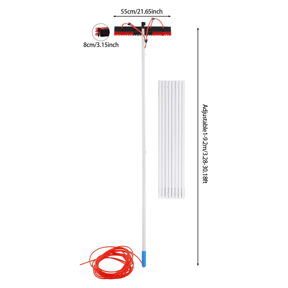 Window Cleaning Tool Kit Cleaning Equipment Cleaning Brush Kit For Solar Panel