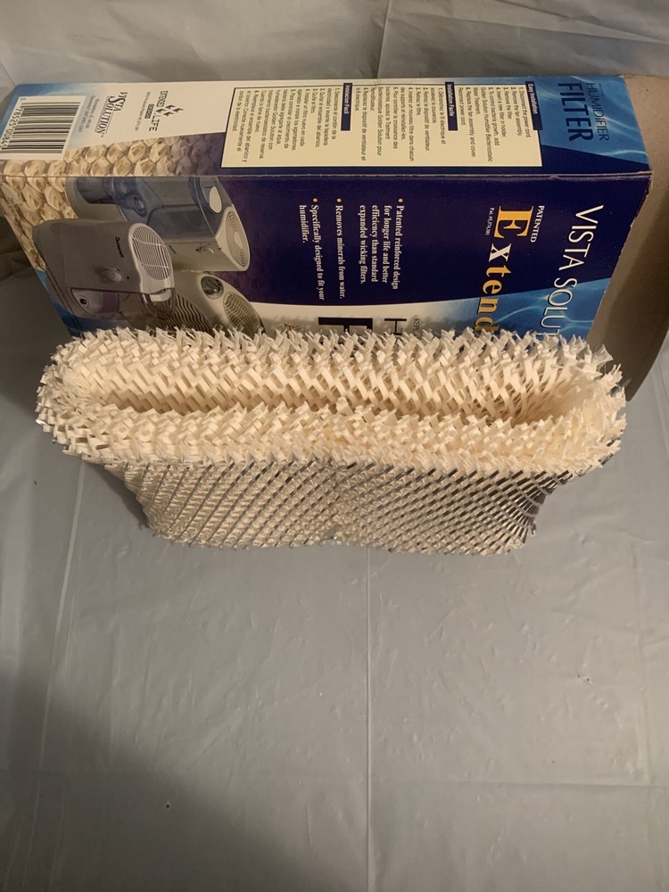 Vista Solution Humidifier Filter Replacement Extended Life - 847, Holmes New