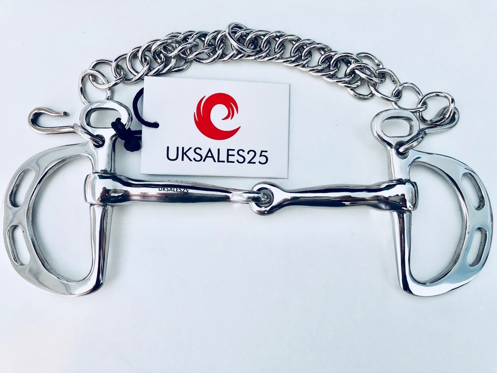 Kimblewick Single Jointed Stainless Steel Bit (UKSALES25®) *SAME DAY DISPATCH*