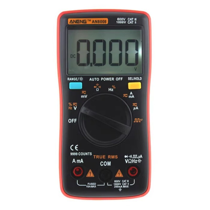 8008 High Precision Digital Multimeter Electronic Digital Display Meter