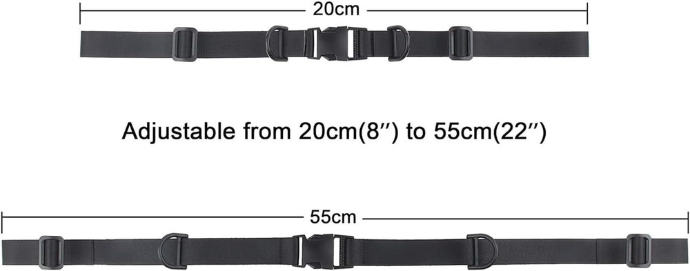 3 Pack Backpack Chest Straps, Heavy Duty Adjustable Universal Backpack Sternum S