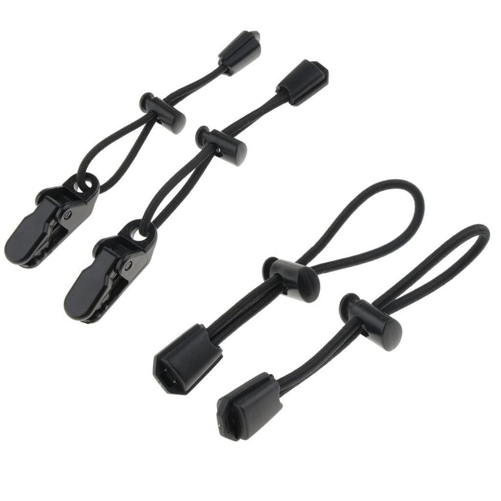 2pcs/set Securing Fixing Hiking Walking Pole Elastic Cord