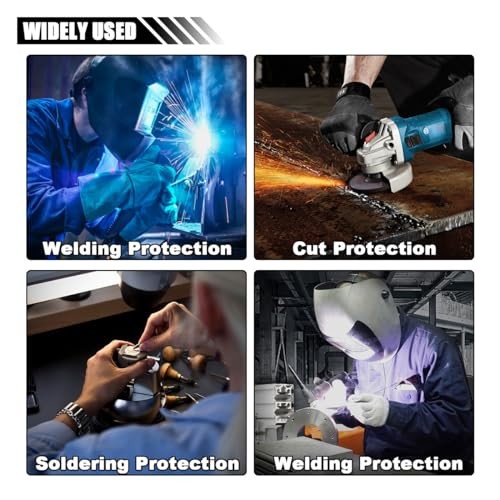 Fireproof Welding Blanket, 12'' x 12'' High Temp Protector Pad, Heat Shield