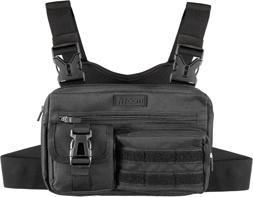 All-in-One EDC Tactical Chest Bag with Adjustable Straps & Multiple Compartments