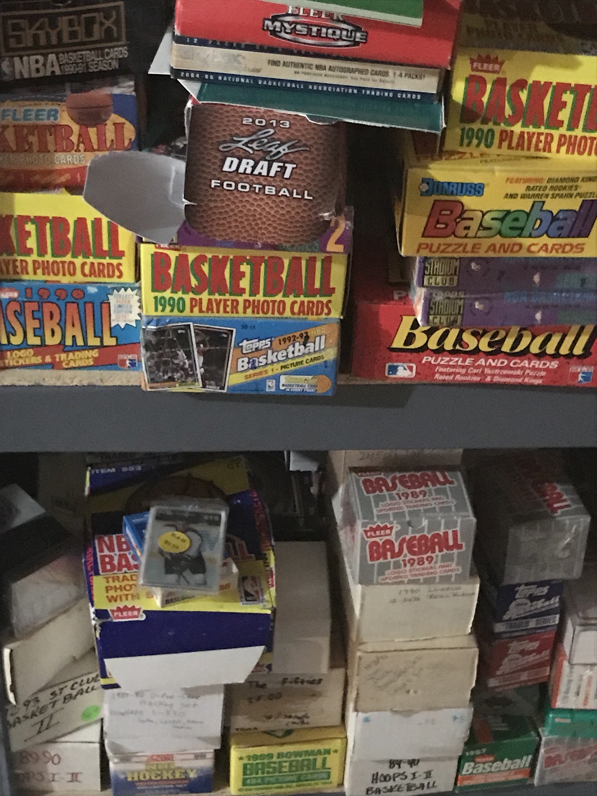 Dealer Baseball And Sports Cards Collection Lot Wholesale Liquidation Stars +