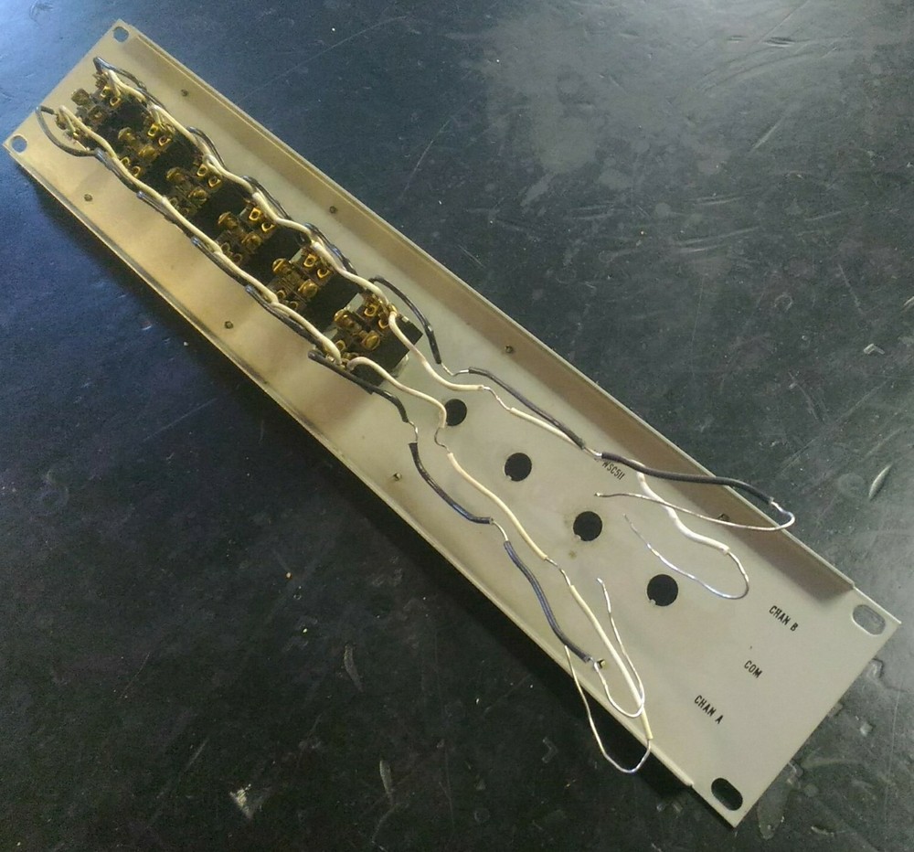 Webster WSC 511 Intercom Public Address Channel Pgm Switch Panel School Console