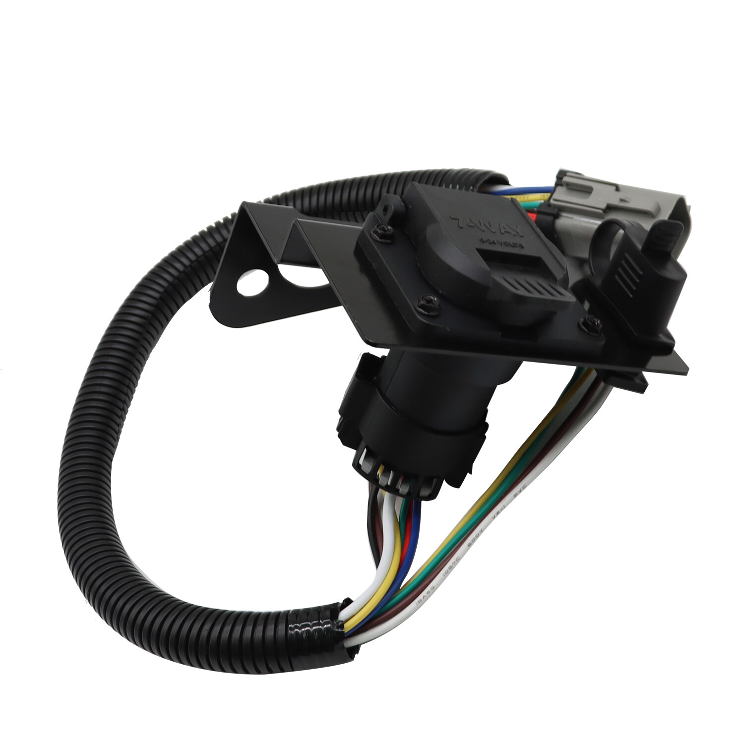 4 & 7 Pin Trailer Tow Wiring Harness Plug For 99-01 F250 F350 Super Duty Ford