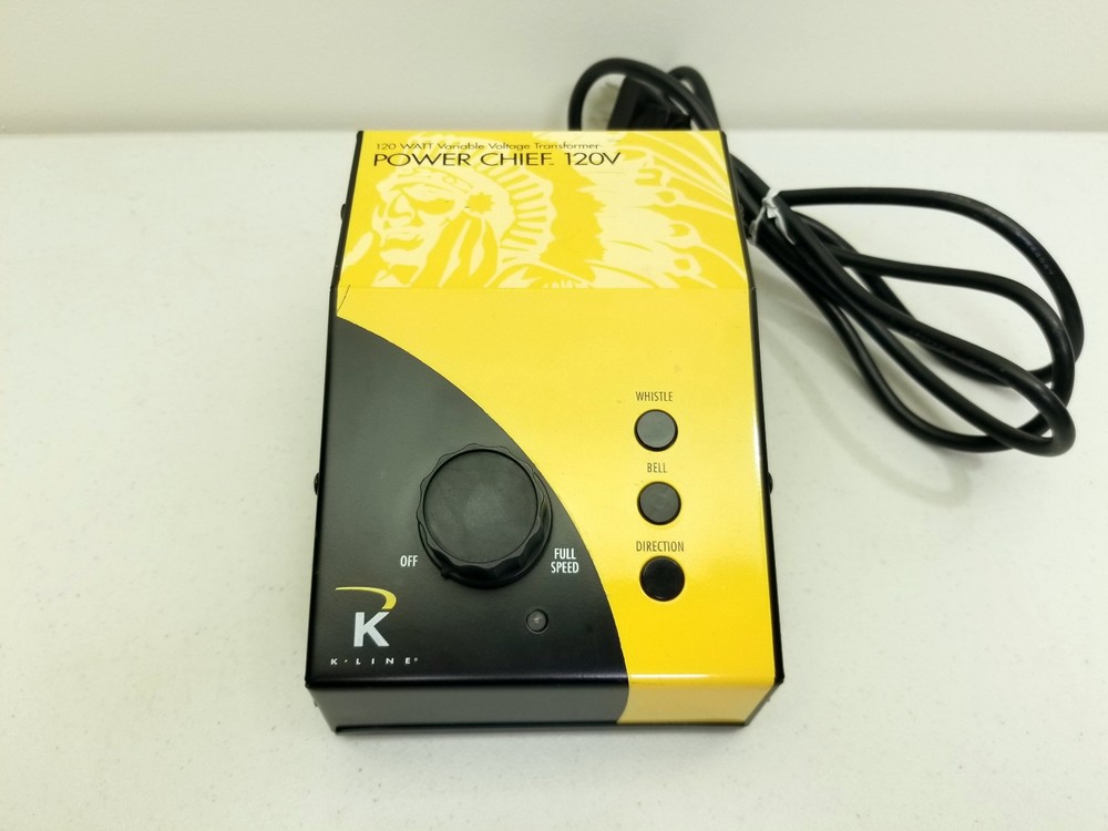K-Line Power Chief 120V Dual Output Variable Voltage Transformer 14603 *READ*