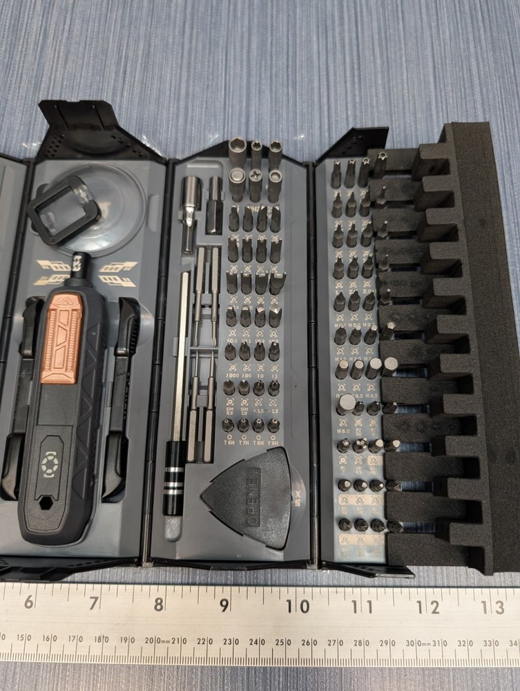 "Manual Drive" JAKEMY 180 in 1 Precision Screwdriver Set Computer Tech Tool