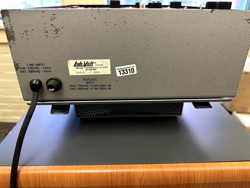 Lab-Volt AA635 DC Motor Control Trainer