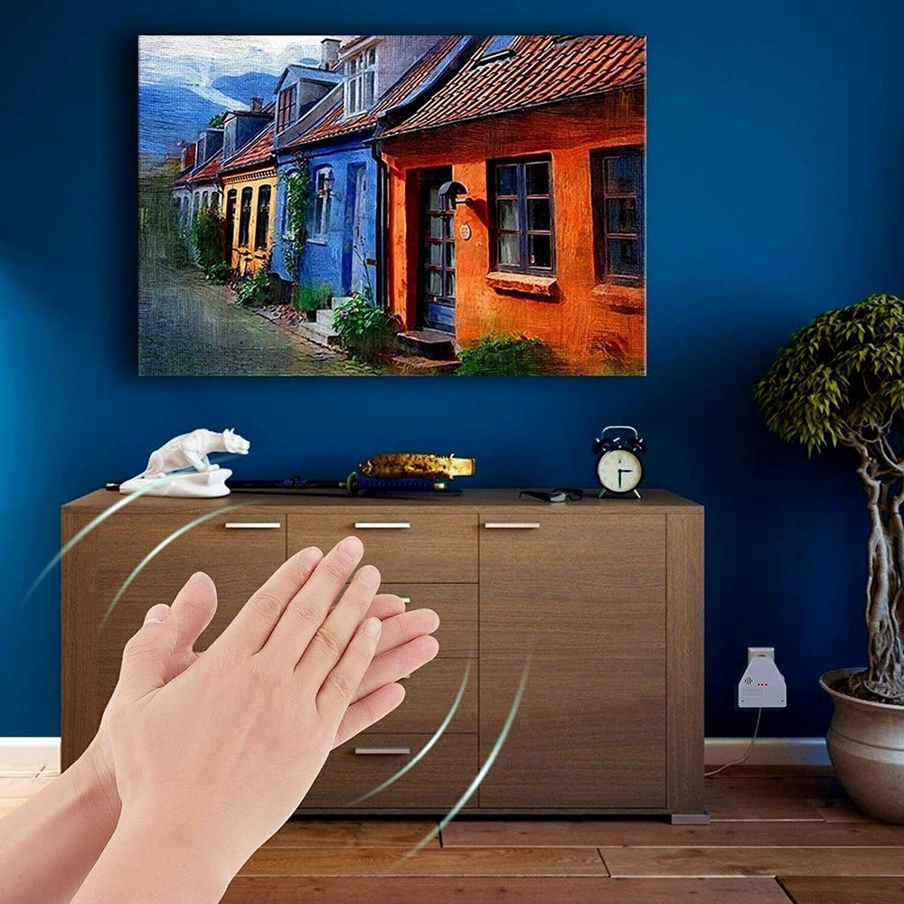 New Clapper Sound Activated Clap On/Off Light Switch Wall Socket Outlet Adapter
