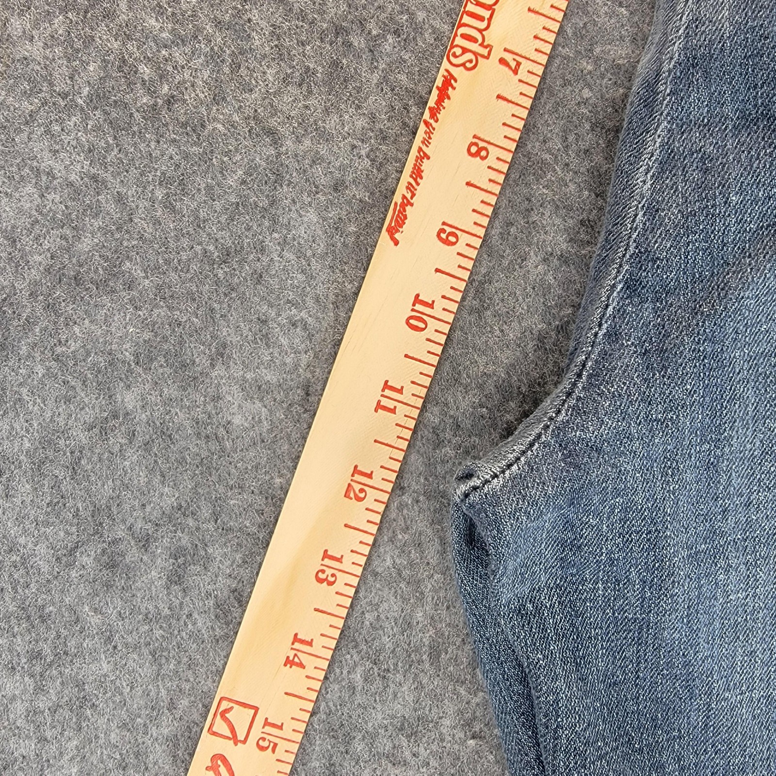 J Crew Jeans Womens 28 Blue Bootcut Denim Stretch Casual Low Rise Style 77624