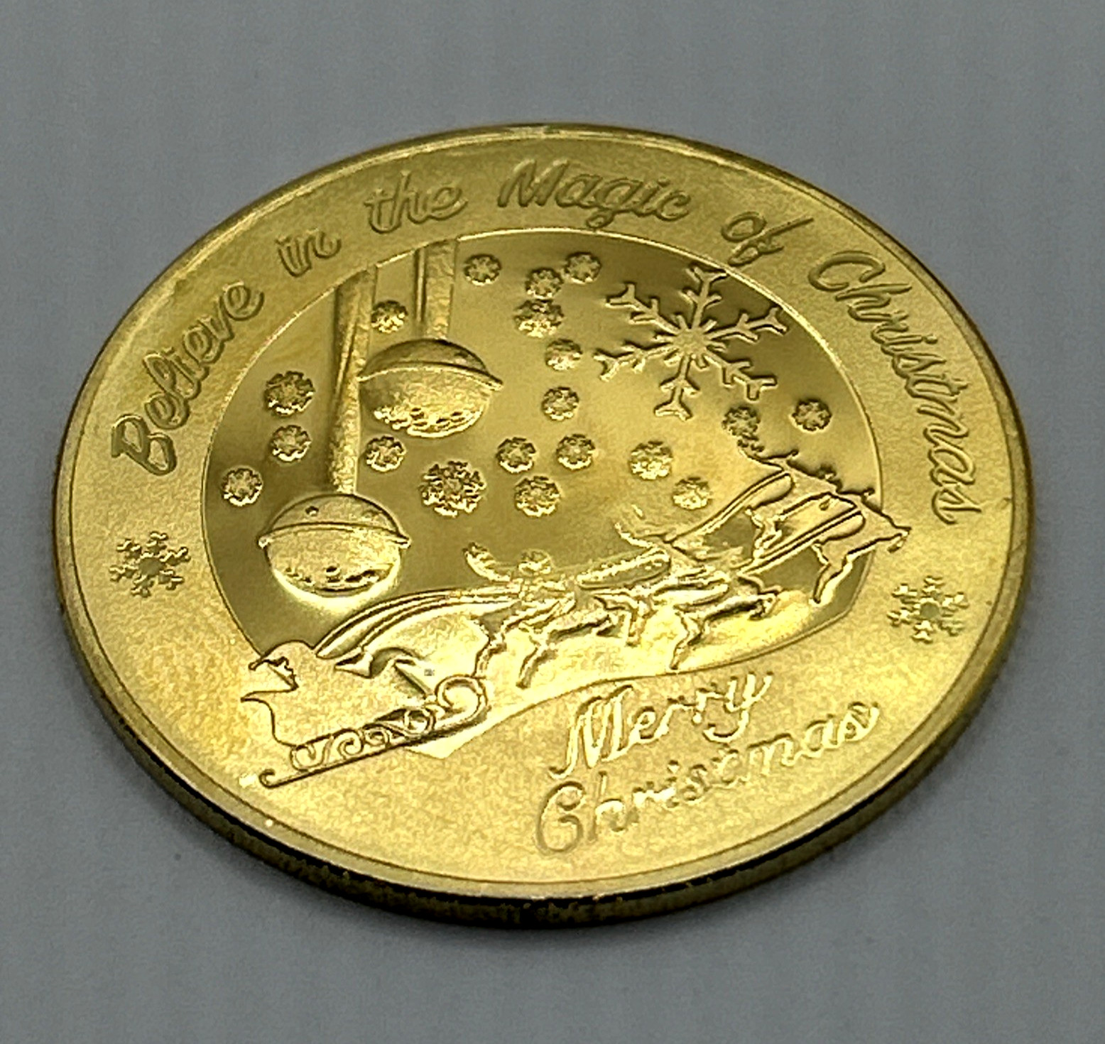 *SANTA CLAUS* North Pole Christmas Wishing Coins for Adults & Children