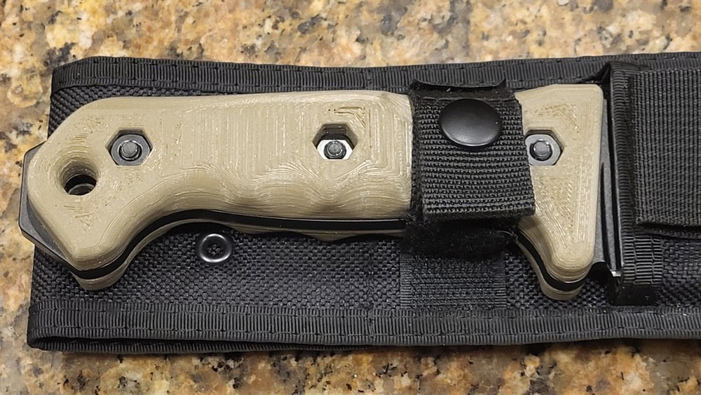 Ergonomic Polymer Handle Grip Scales For Becker BK7, BK9, BK10