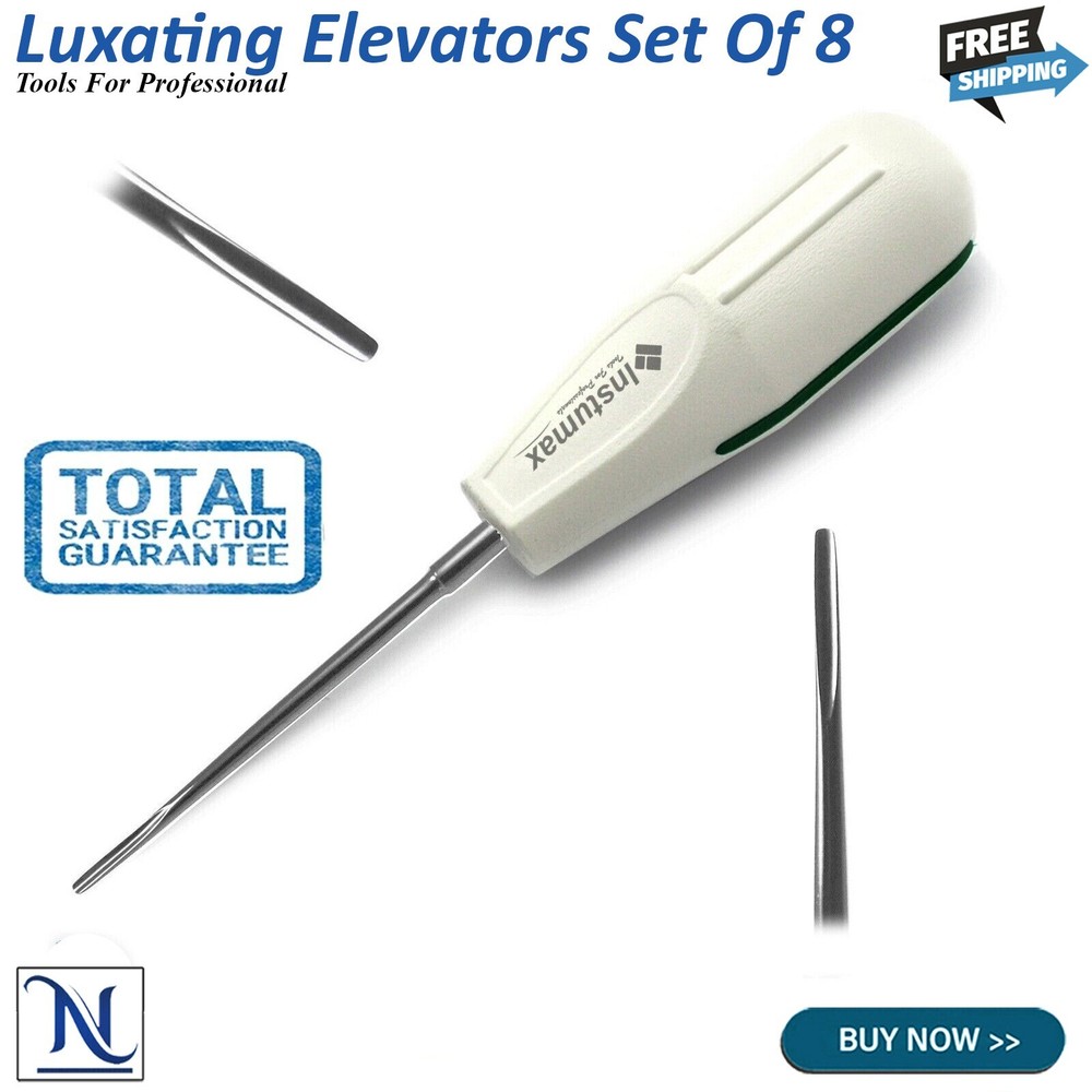 Dental Luxating Elevators PDL Periotome Luxation Root Extracting Extraction Kit