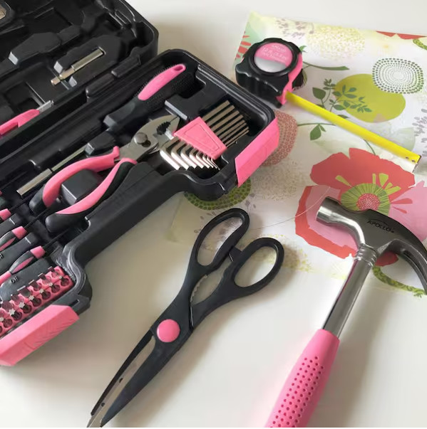 General Tool Set in Pink (39-Piece)