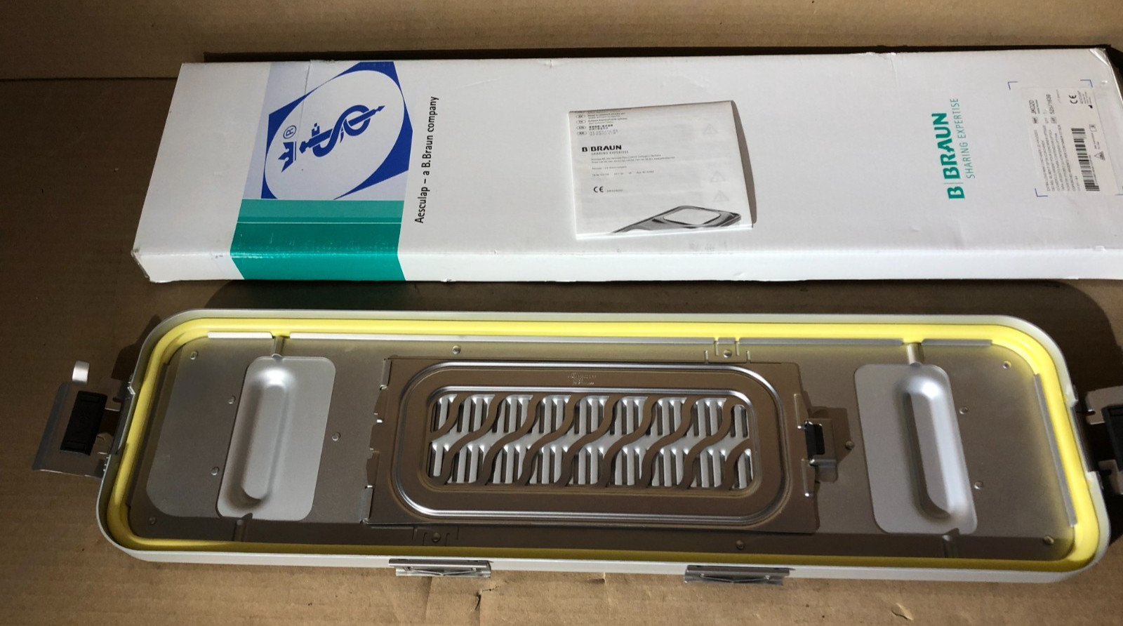 Aesculap Extra Long Endoscope Sterrad Sterilization Container Lid Only JK020