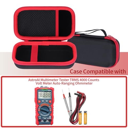 Storage Case Compatible with AstroAI Multimeter Tester TRMS 4000 Counts Volt