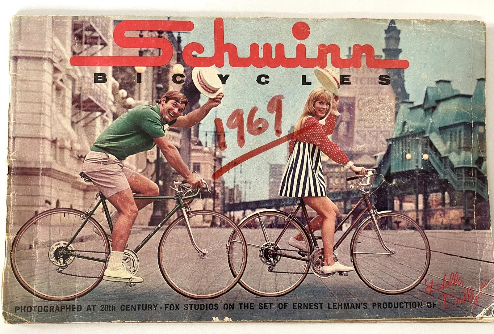 original 1969 Schwinn Bicycle CATALOG Paramount Sting-ray Cycle Truck Run-a-bout